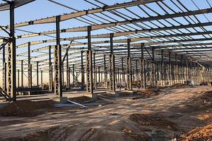 钢结构重钢厂房安装工程